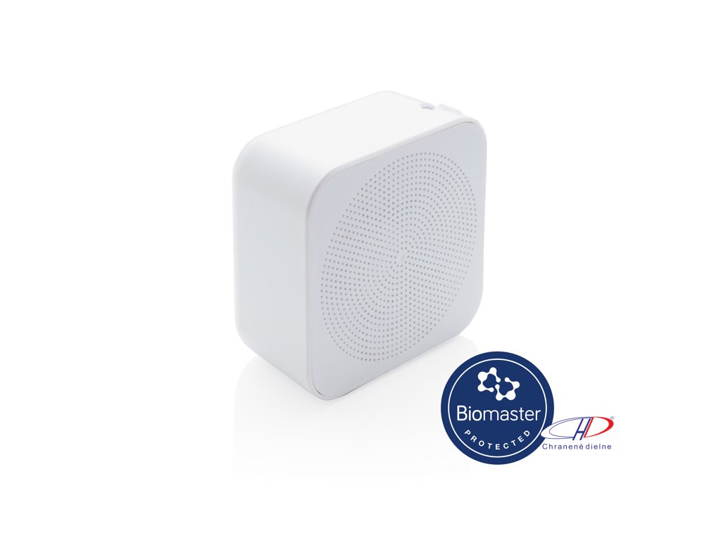 Bezdrôtový reproduktor 3W s antimikrobiálnou ochranou , white