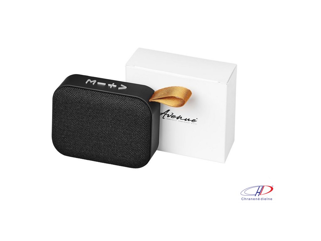 Látkový Bluetooth® reproduktor , solid black
