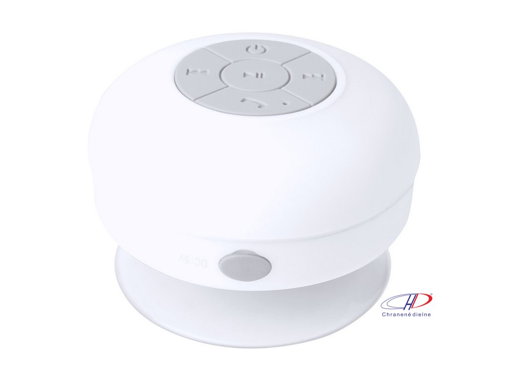 Vodotesný bluetooth reproduktor , white/white