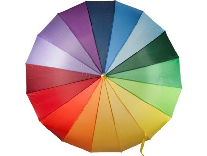 Klasický dáždnik, priemer 128,5 cm , custom/multicolor