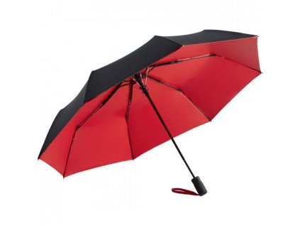 Automatický skladací dáždnik , black/red (Farba black/red)
