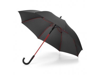 Automatický vetruodolný dáždnik, priemer 104 cm , Red