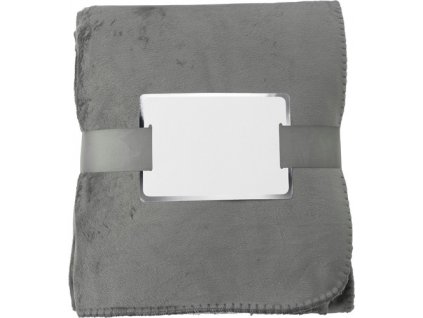 Polyesterová deka 145x116 cm , Grey (Farba Grey)