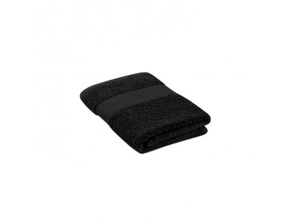 Uterák, prírodná bavlna 100x50 , Black (Farba Black)