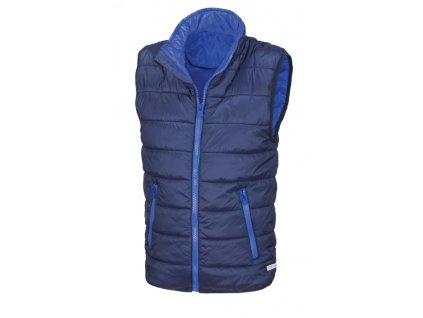 Junior Soft Padded Bodywarmer , navy/royal, S (5-6)