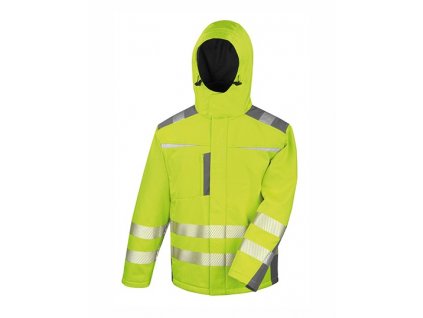 Dynamic Softshell Coat , fluorescent yellow, S