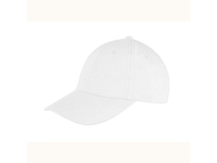 Memphis Brushed Cotton Low Profile Cap , white (Farba white)