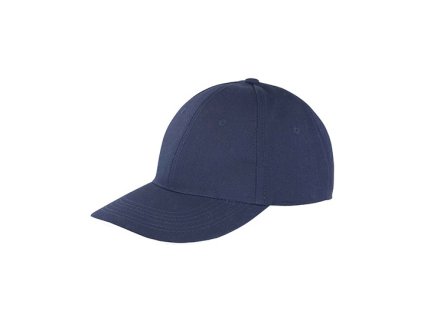 Memphis Brushed Cotton Low Profile Sandwich Peak Cap , navy/white (Farba navy/white)