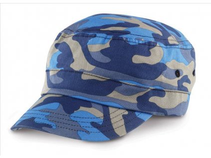 Urban Camo Cap , Indigo Camo