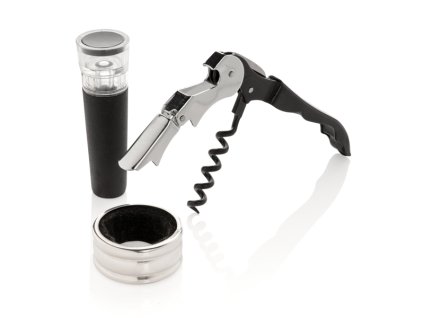 Vino Sommelier sada 3ks , Silver (Farba Silver)