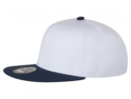 Baseballová čiapka Snap Cap , white/navy (Farba white/navy)