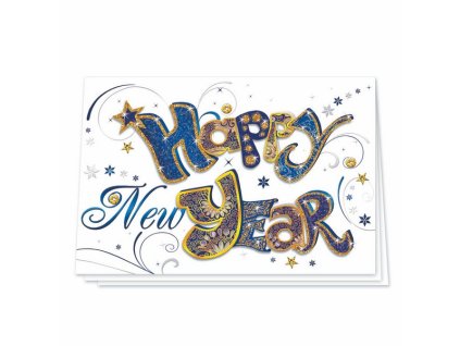 Novoročný pozdrav , mixed (Farba mixed)