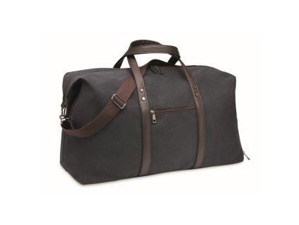 Víkendová taška z plátna , Black (Farba Black)