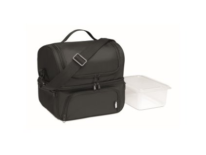 Chladiaca taška z RPET , Black (Farba Black)