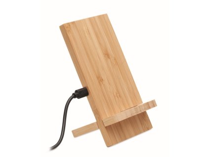 Stojanček a bezdrôtová nabíjačka , wood (Farba wood)