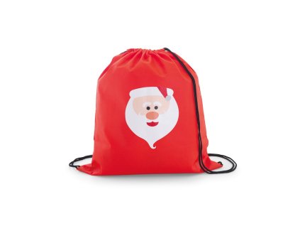 Vianočné sťahovacie vrecúško , Red (Farba Red)