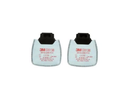3M™ Secure Click™ D3138 - Časticový filter P3 R, D3138 AZ