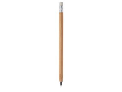 Bambusové pero s kovovým hrotom , natural
