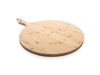Okrúhla servírovacia doska z bambusu Ukiyo , Brown (Farba Brown)