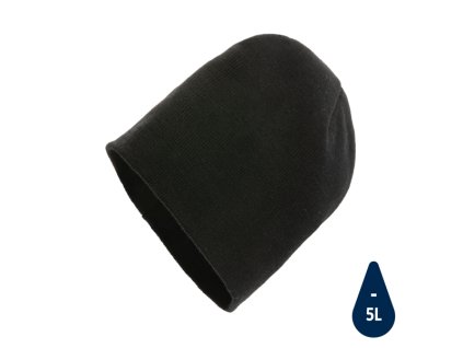 Klasická beanie čapica Impact z Polylana® AWARE™ , Black (Farba Black)