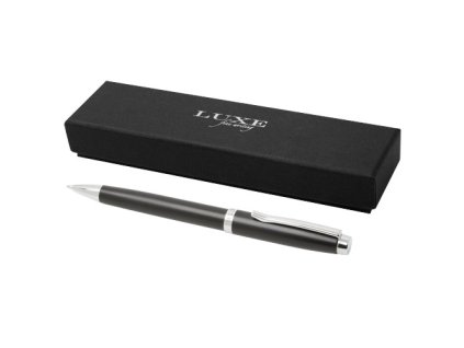 Guľôčkové pero Luxe (čierna náplň) , Black (Farba Black)
