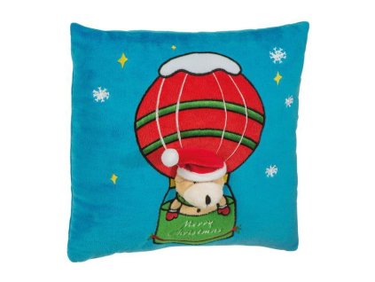 Vianočný vankúš (rôzne motívy) , turquoise (Farba turquoise)
