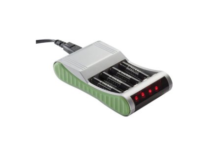 Nabíjačka bateriek , Grey (Farba Grey)