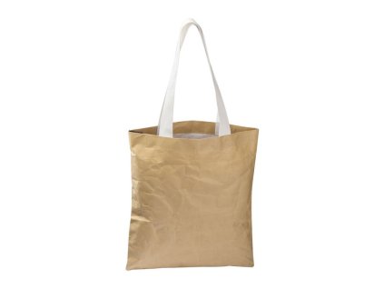 Robustná papierová taška (80 g/m2) , Beige (Farba Beige)