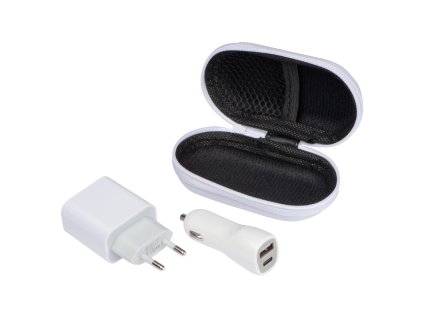 Cestovná sada typu USB + C , white (Farba white)