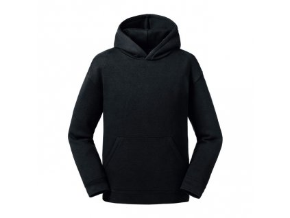 Kids Authentic Hooded Sweat , Black, 104 (S)