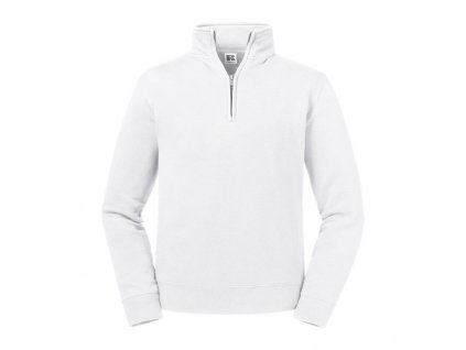 Authentic 1/4 Zip Sweat , white, XS