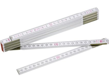 Drevené skladacie pravítko Stabila , white (Farba white)