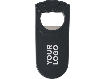 Plastový otvárač na fľaše , Black (Farba Black)
