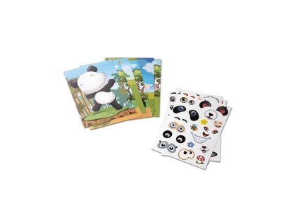 Hra s nálepkami , white (Farba white)