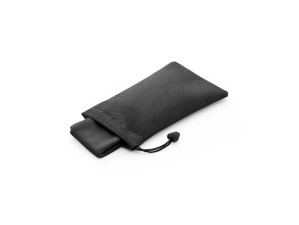 Športový uterák z RPET (30x80 cm) , Black (Farba Black)