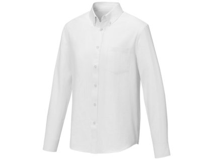 POLLUX men´s LSL shirt , white, XS (Farba white, Velkost XS)