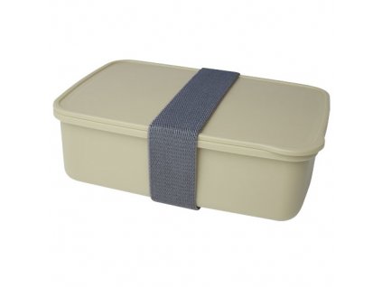 Obedová krabička z recyklovaného plastu , Beige (Farba Beige)