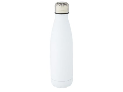 Nerezová termo fľaša (500 ml) s vákuovou izoláciou , white (Farba white)