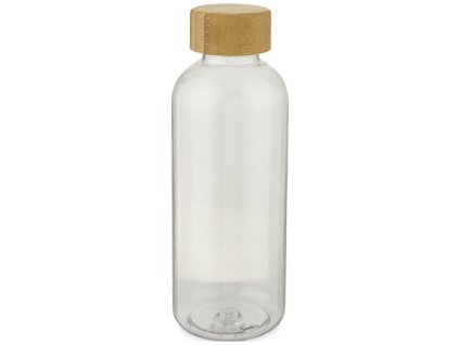 Fľaša z recyklovaného plastu 650 ml , transparent (Farba transparent)