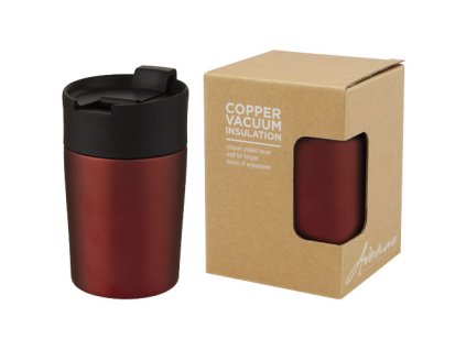Medený kelímok s vákuovou izoláciou (180 ml) , Red (Farba Red)