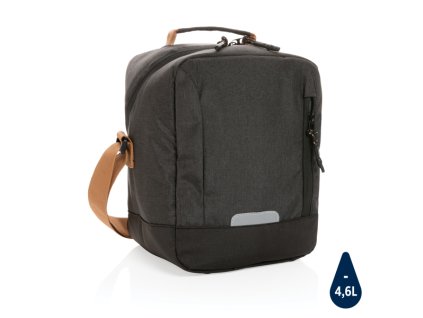 Urban outdoor chladiaca taška Impact z rPET AWARE™ , Black (Farba Black)