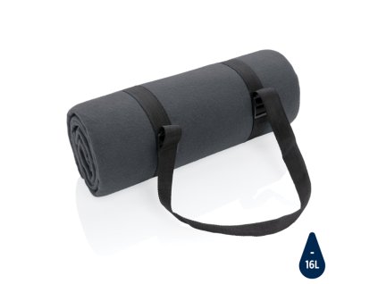 Pikniková deka Impact z RPET AWARE™ , anthracite (Farba anthracite)