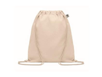 Vrecúško z organickej bavlny (140 g/m2) , Beige (Farba Beige)