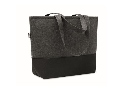 Nákupná taška z plsti RPET , dark grey (Farba dark grey)