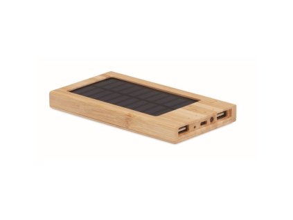 Solárna powerbanka 4000 mAh , wood (Farba wood)