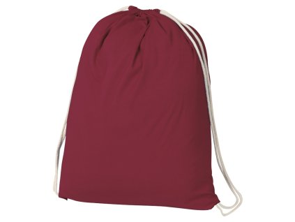 Bavlnené vrecúško (140 g/m2) , Burgundy (Farba Burgundy)