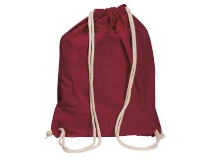 Bavlnené vrecúško (140 g/m2) , Burgundy (Farba Burgundy)