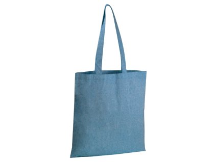 Taška z recyklovanej bavlny (140 g/m2) , Blue (Farba Blue)