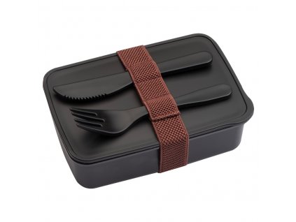 Obedár s príborom , Black (Farba Black)