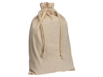 Veľké bavlnené vrecúško , Beige (Farba Beige)